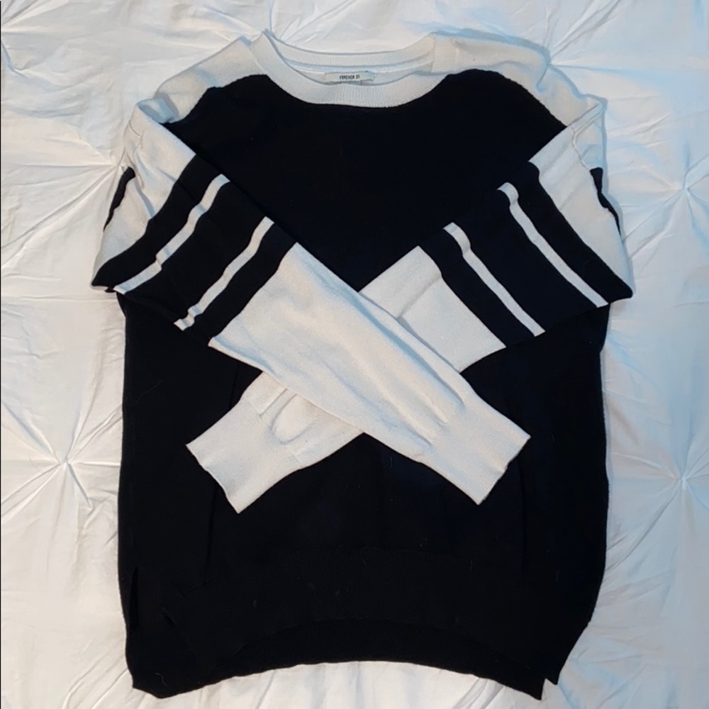 Block/Stripe Sweater